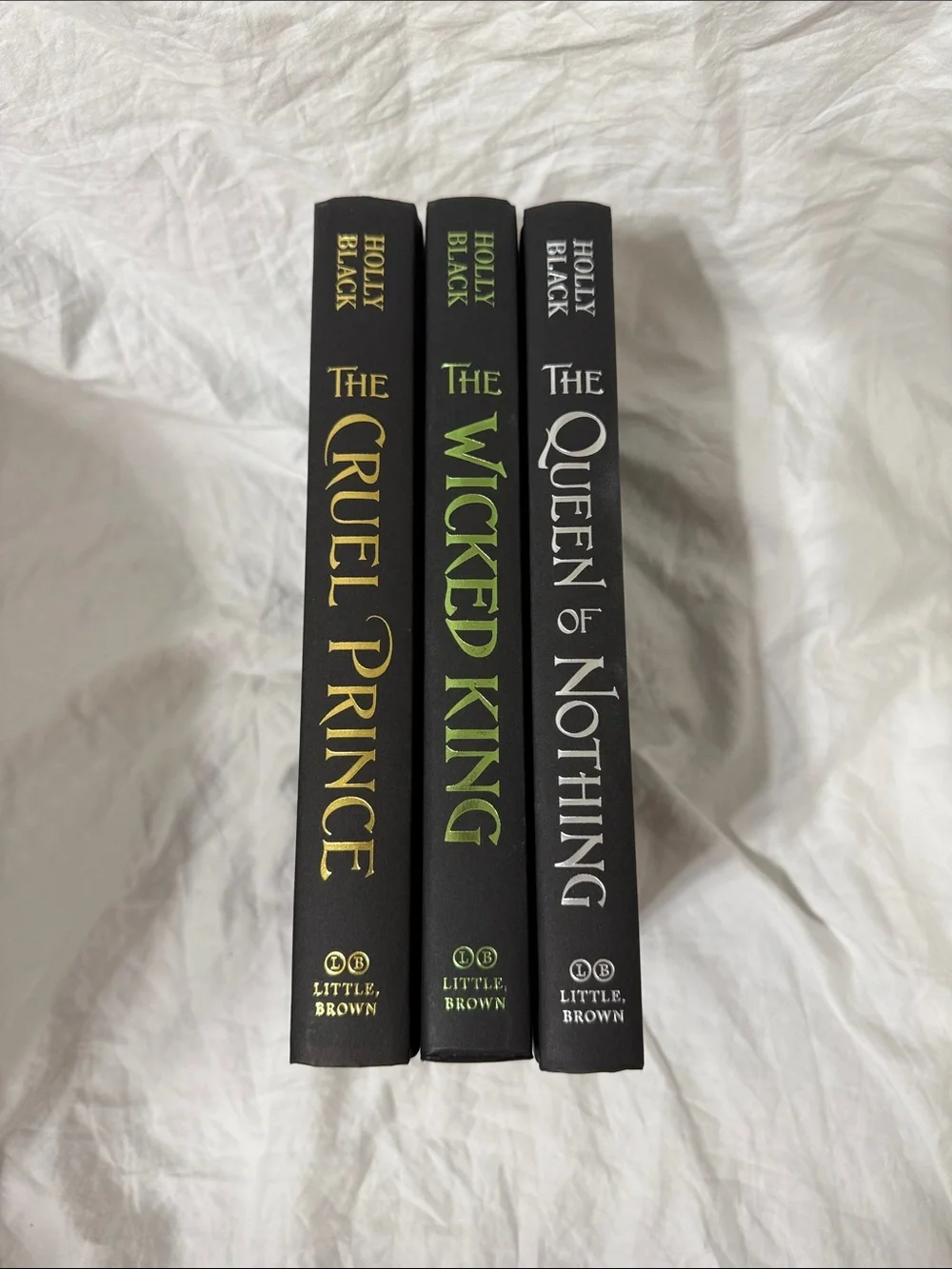 The Folk of the Air Trilogy: Cruel Prince, Wicked King, & Queen of Nothing